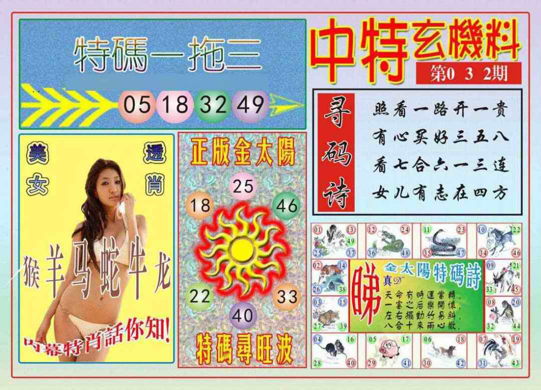 032期中特玄机料[图]